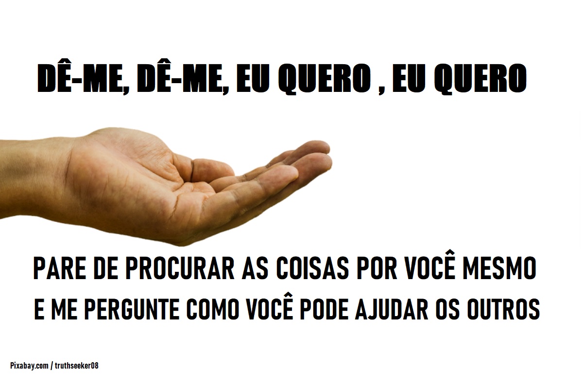 IGREJA, VOCÊ DEVE SE ARREPENDER! DÊ-ME, DÊ-ME, DÊ-ME, MAIS MAIS MAIS, QUERO QUERO QUERO - Serva do Altíssimo