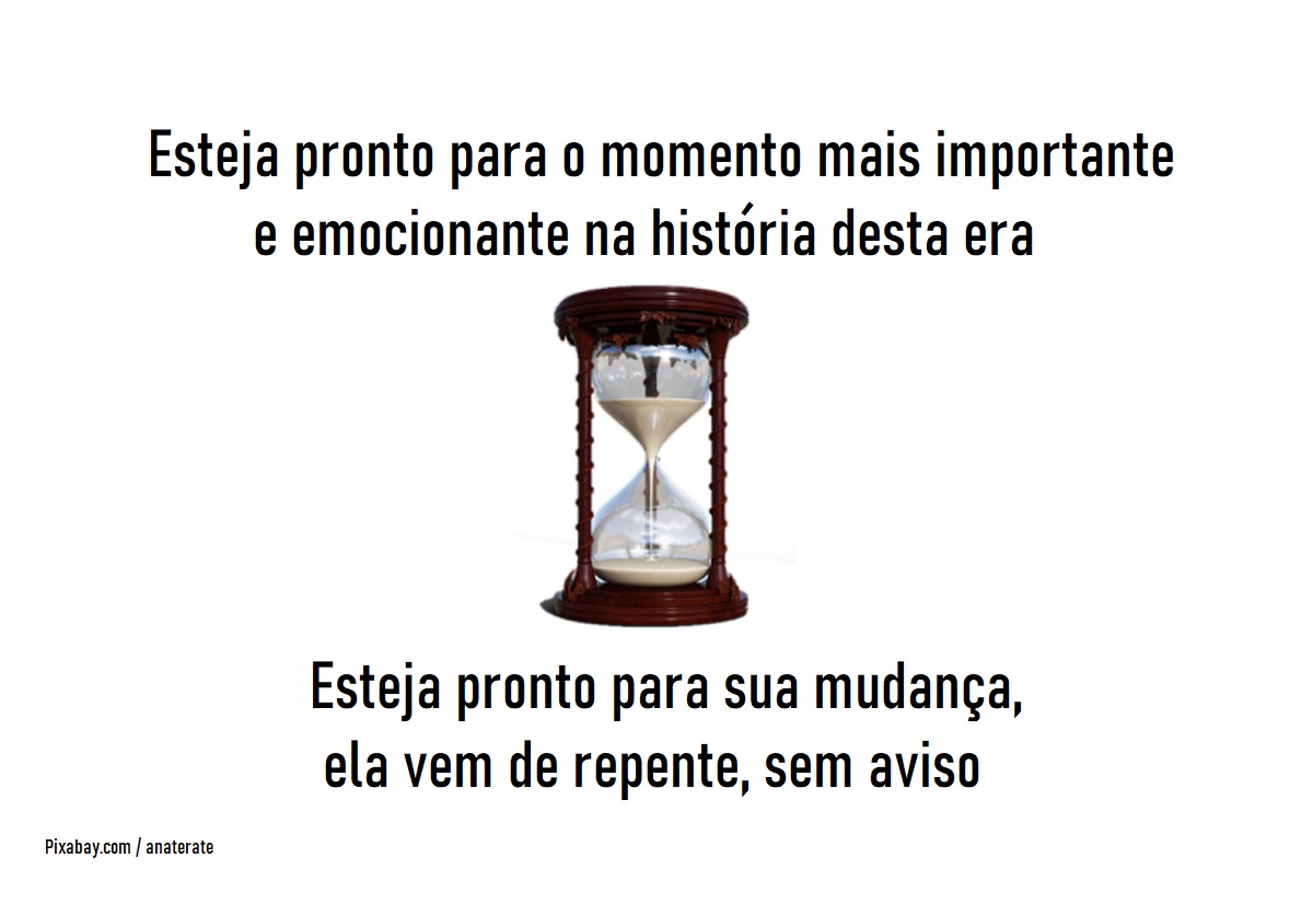 O tempo é curto - Lynne Johnson