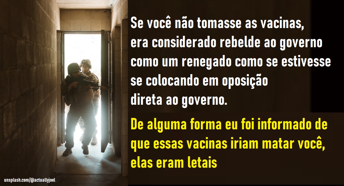 Sonho profético de 2009: vacinas forçadas de casa em casa - JesusISComingRUReady