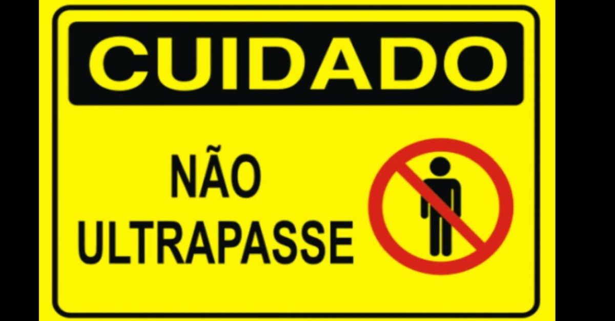 Não ultrapassem o perímetro - Léia Porto