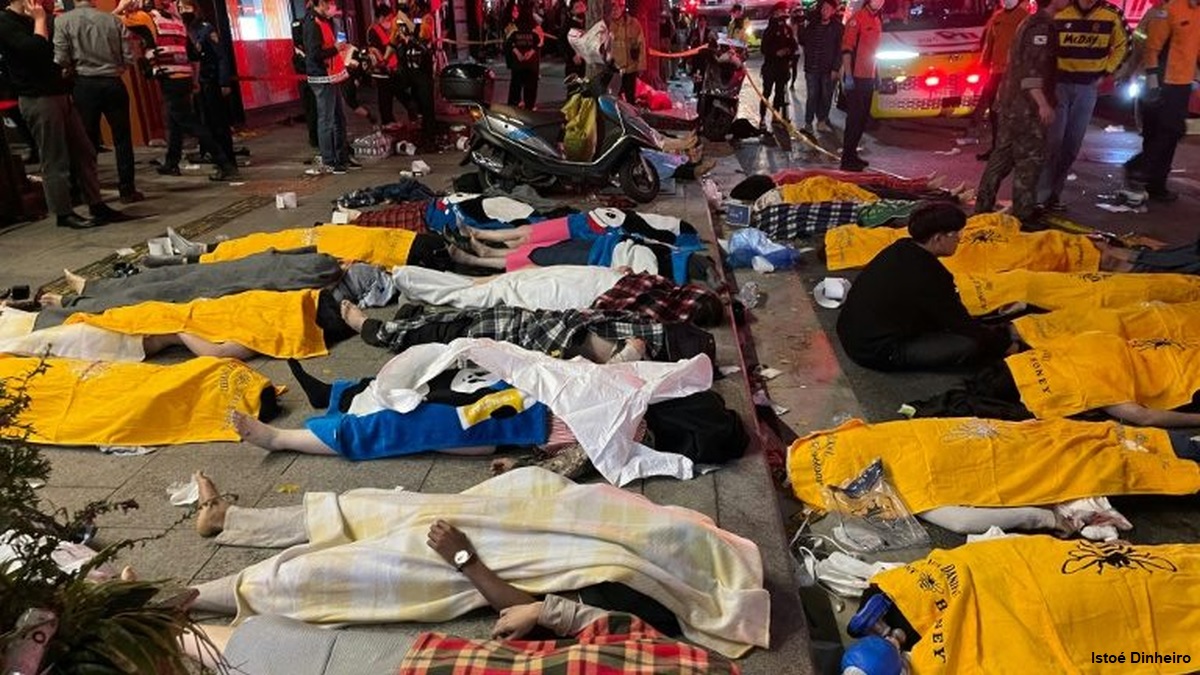 Ao menos 120 mortos em pisoteamento no Halloween da Coreia do Sul