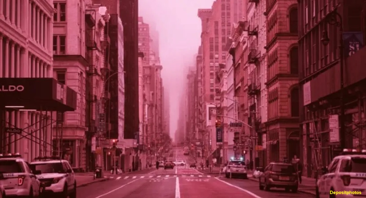 Céu Vermelho e Caos em Nova York - Sandra Saenz