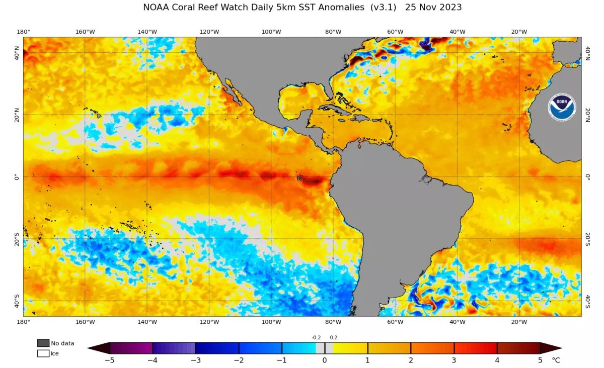 Pacífico atinge patamar de Super El Niño; veja os impactos na sua região