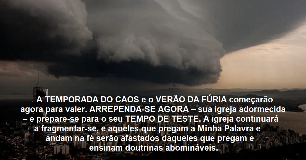 TEMPESTADE SE APROXIMANDO - Byron Searle